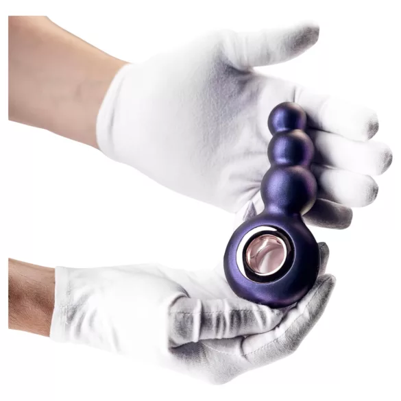 Hueman Outer Space - Wiederaufladbarer Perlen-Analdildo (Lila)