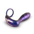 Hueman Black Hole - Funkvibrator mit Penisklitoring (lila)