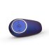 Hueman Black Hole - Funkvibrator mit Penisklitoring (lila)