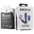 Hueman Black Hole - Analvibrator mit Funkfernbedienung und Penisring (lila)