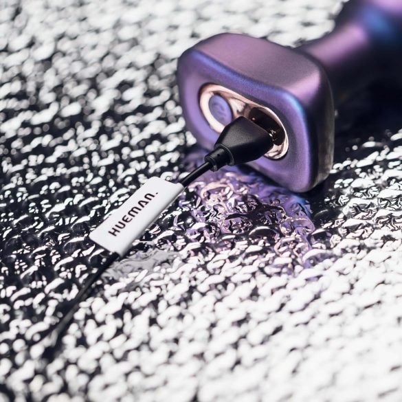 Hueman Space Inveder - Aufladbarer, wasserdichter Analvibrator (lila)