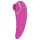 EasyToys Taptastic Vibe - wiederaufladbarer, wasserdichter Klitoris-Vibrator (pink)