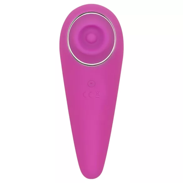 EasyToys Taptastic Vibe - wiederaufladbarer, wasserdichter Klitoris-Vibrator (pink)