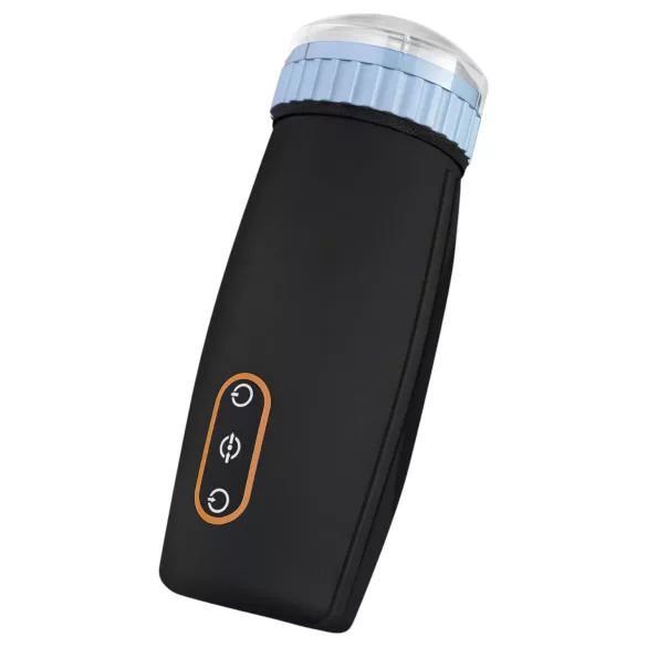 CRUIZR CM05 - Akku Stoß-Saug-Masturbator (Schwarz-Blau)