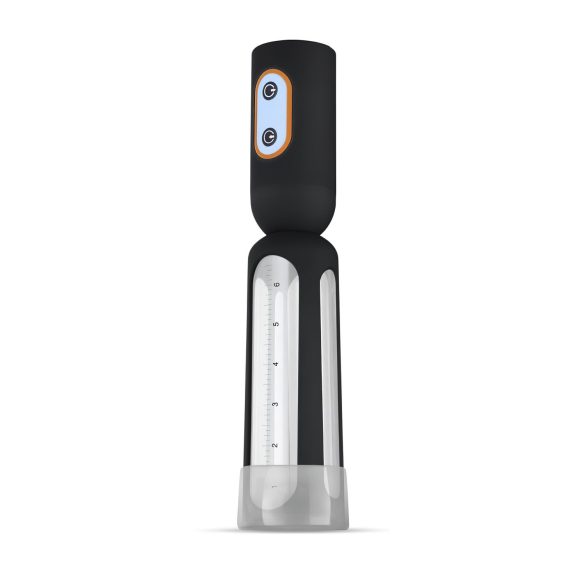 CRUIZR CS08 - Akku-Penis-Pumpe in Schwarz-Transparent, automatisch