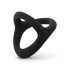 Easytoys Desire Ring - Flexibler Penis- und Hodenring (Schwarz)