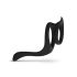 Easytoys Pleasure Ring - Flexibler Penis- und Hodenring (schwarz)