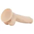 Real Fantasy Conrad - Saugnapf-Vibrator - 20cm (natur)