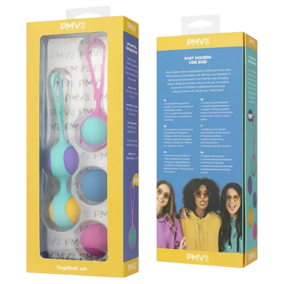 PMV20 Vita - vielseitiges Liebeskugel-Set (bunt)