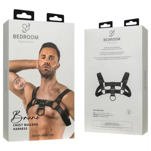Bedroom Fantasies Bruno - Körpergurt Oberteil (schwarz) - S-XL