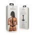 Schlafzimmerträume - BDSM-Set mit Halsband und Fesseln (Schwarz)