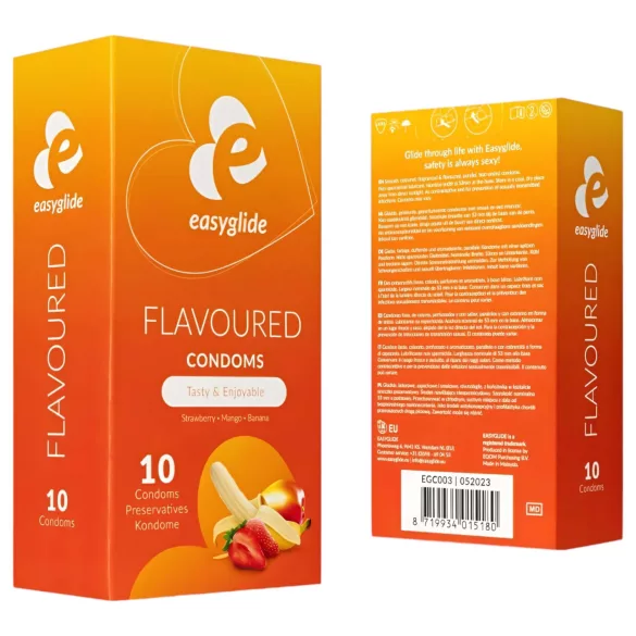 EasyGlide Flavoured - fruchtiges Kondom (10 Stk.)