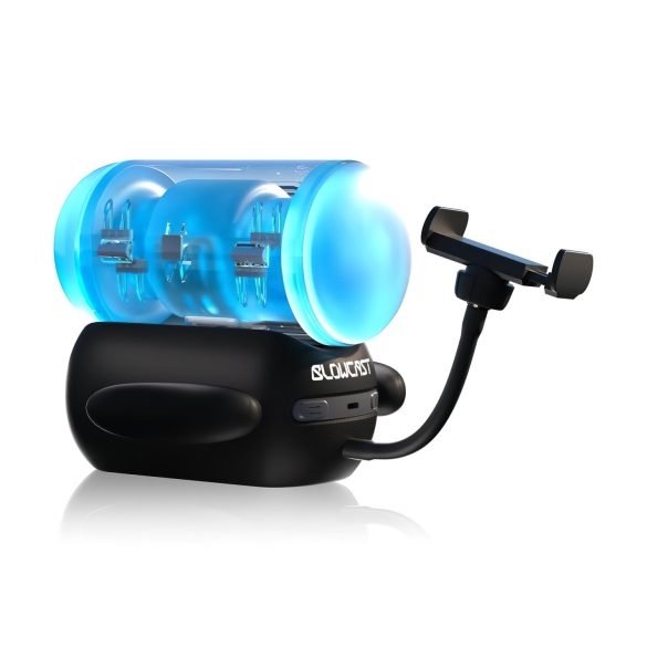 BLOWCAST Wingman Pro - Automatischer Masturbator (blau-schwarz)
