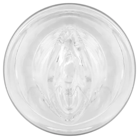 FPPR. - Doppelseitiger Masturbator - Muschi & Mund (transparent)