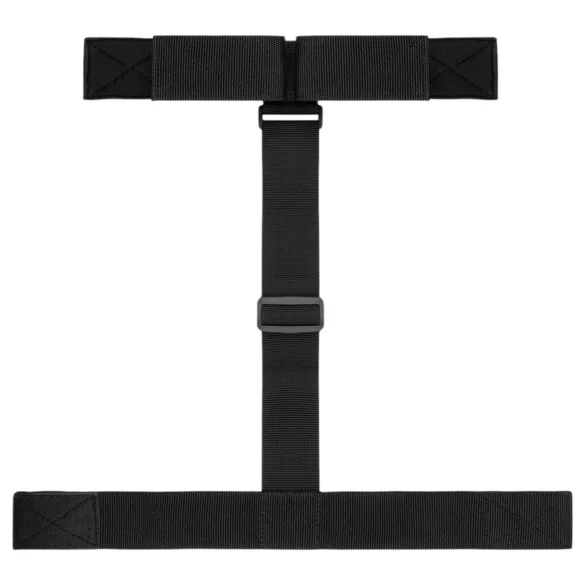 Bedroom Fantasien - weiches Halsband und Fesseln (schwarz)