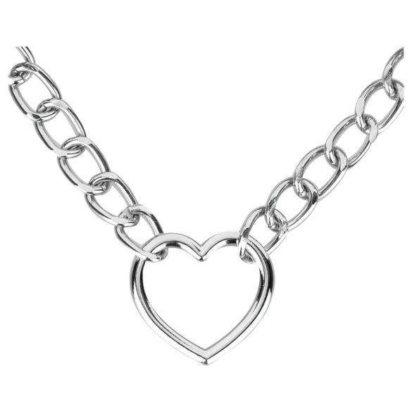 Bedroom Fantasies - Halsband mit Leine (schwarz)