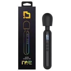 BLAQ - großer digitaler Massage-Vibrator (schwarz)