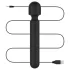 BLAQ - großer digitaler Massage-Vibrator (schwarz)