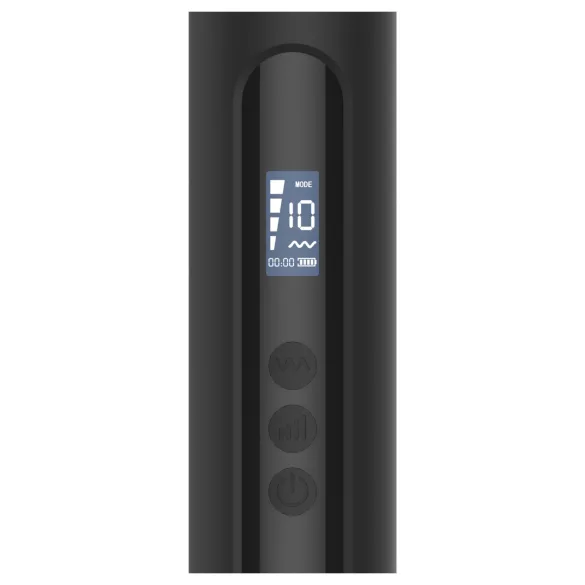 BLAQ - großer digitaler Massage-Vibrator (schwarz)