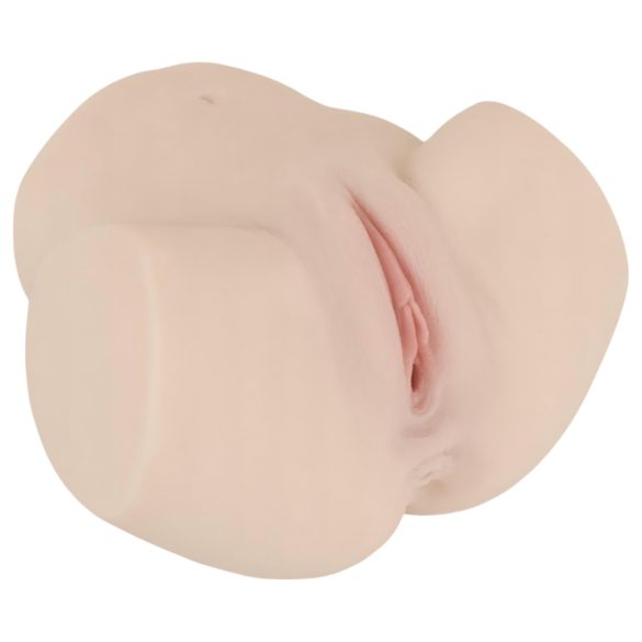 FWB - Lebensechter vibrierender Torso-Masturbator (natur)