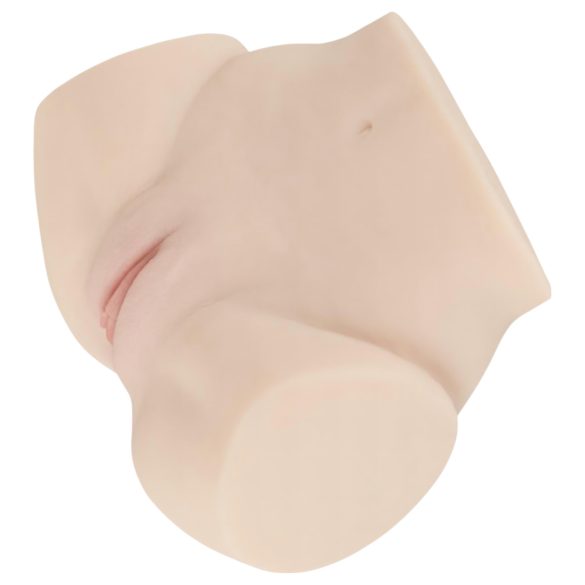 FWB - Lebensechter vibrierender Torso-Masturbator (natur)