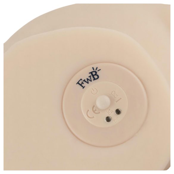 FWB - Lebensechter vibrierender Torso-Masturbator (natur)