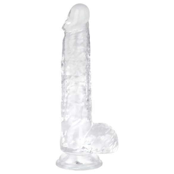 EasyToys - Hoden Dildo - 13,5cm (transparent)