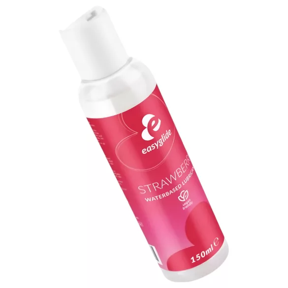 EasyGlide - Erdbeer-Gleitgel auf Wasserbasis (150 ml)