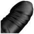 BUTTR Black Hawk - realistischer Analdildo (schwarz)
