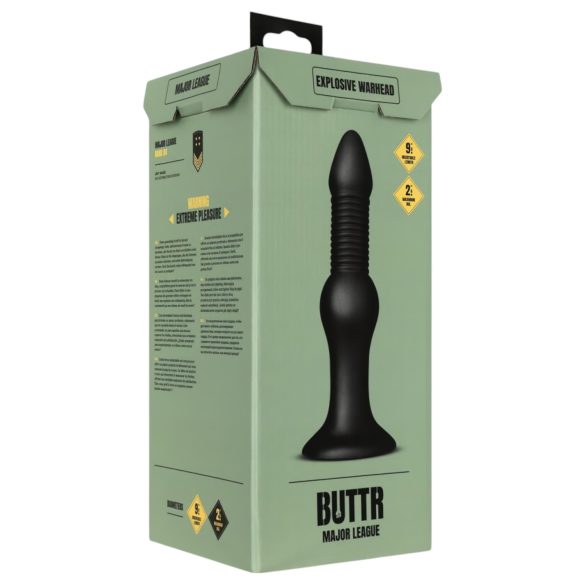 BUTTR Explosive Warhead - Anal-Dildo (schwarz)