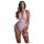 Christine - Offener Bodysuit-Set (Weiß)