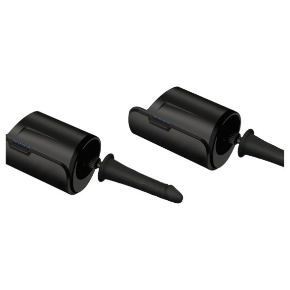 Kiiroo realistisch Vakuum Dildo - 19cm (schwarz)