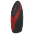 Dreamtoys Essentials - saugender, vibrierender Masturbator (schwarz)
