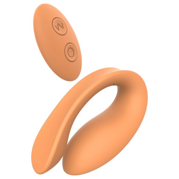 Glam - Akku-Radio-Paarvibrator (Orange)