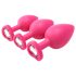 Flirts Anal-Trainingsset - Anal-Plug-Set (3 Stk.) - Pink