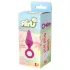 Flirts Pull Plug - kleiner Analplug (rosa)
