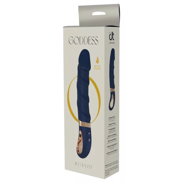 Göttin Belenos - wärmender G-Punkt-Vibrator (blau)