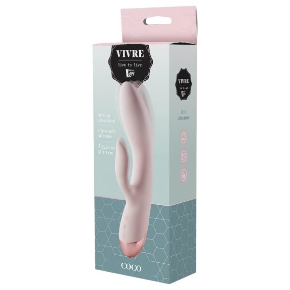 Vivre Coco - Wiederaufladbarer Klitorisarm-Vibrator (Pink)