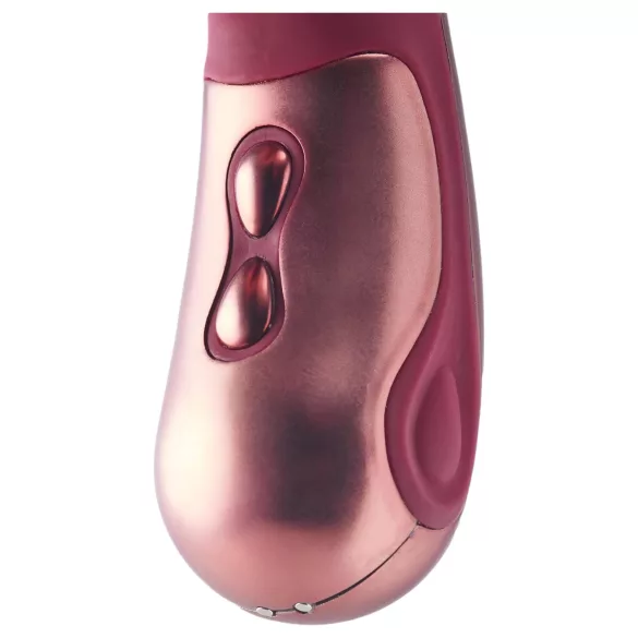 Dinky Jimmy K. Duo - Akku-Vibrator mit Klitorisarm (Rot)