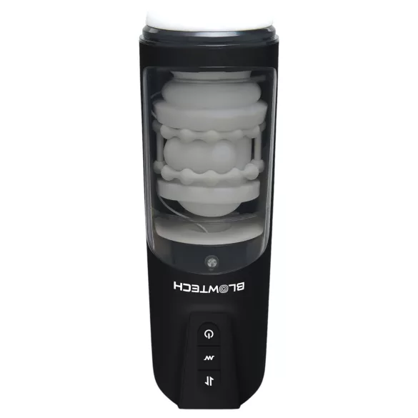 Dreamtoys Blowtech - vibrierender, auf- und abfahrender Masturbator (schwarz)