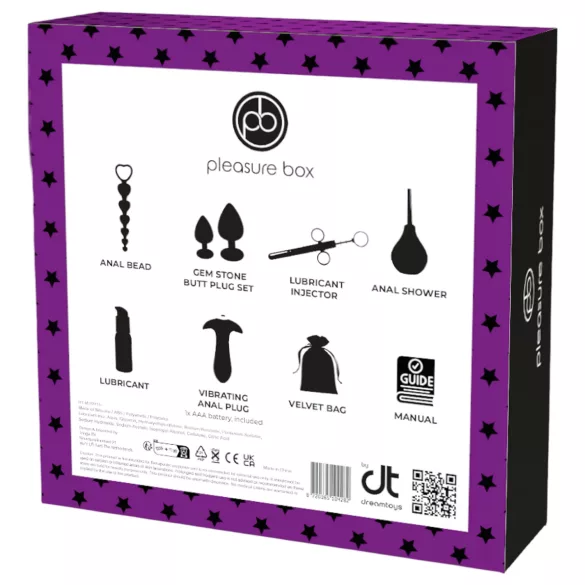 Pleasure Box Let's Go Anal - Komplettes Analkit - 7-teilig