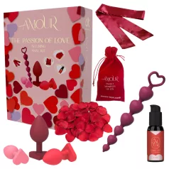 Dreamtoys Amour - Anal-Trainings-Geschenkset (rot)