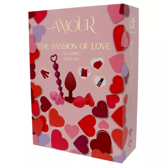 Dreamtoys Amour - Anal-Trainings-Geschenkset (rot)