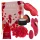 Dreamtoys Amour - tragbares Höschen-Vibrator-Set (rot)