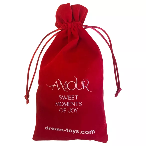Dreamtoys Amour - tragbares Höschen-Vibrator-Set (rot)