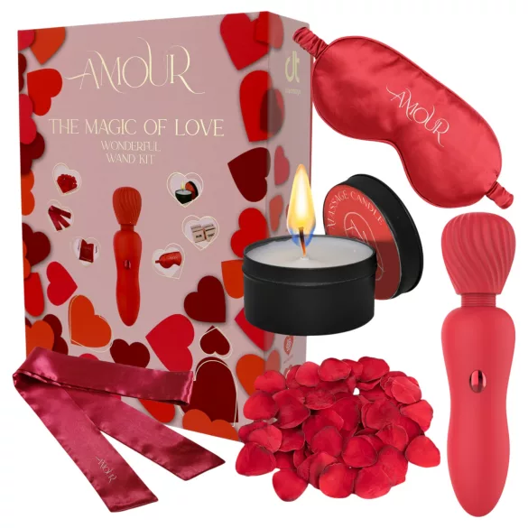 Dreamtoys Amour - Zauberstab-Vibrator-Set (rot)