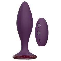 Glam - Analvibrator mit Fernbedienung (lila)