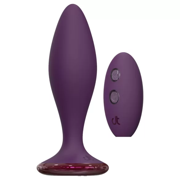 Glam - Analvibrator mit Fernbedienung (lila)