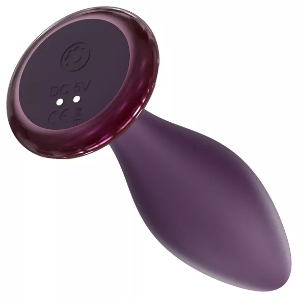 Glam - Analvibrator mit Fernbedienung (lila)