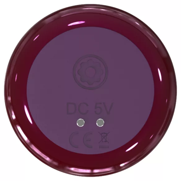 Glam - Analvibrator mit Fernbedienung (lila)